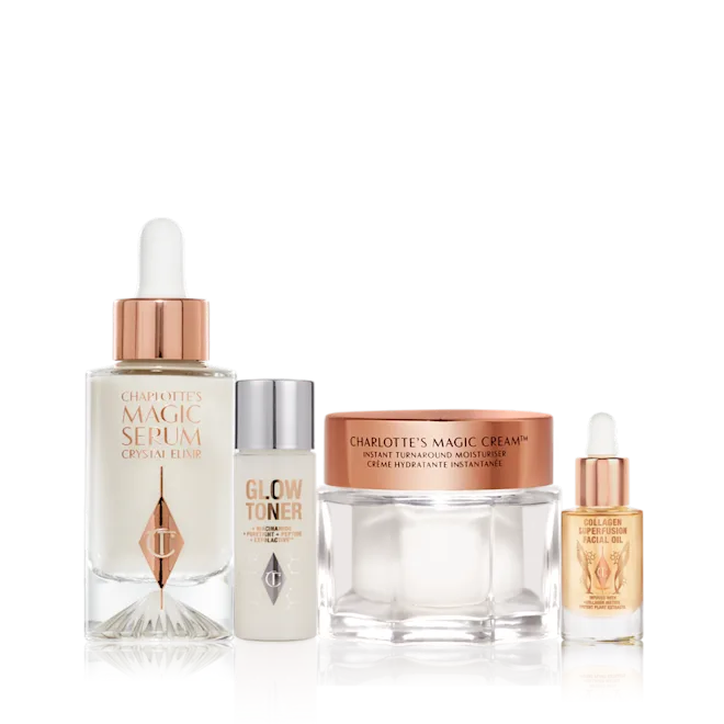 CHARLOTTE'S 4 MAGIC STEPS TO HYDRATED, GLOWING SKIN SKINCARE KIT - Image 2