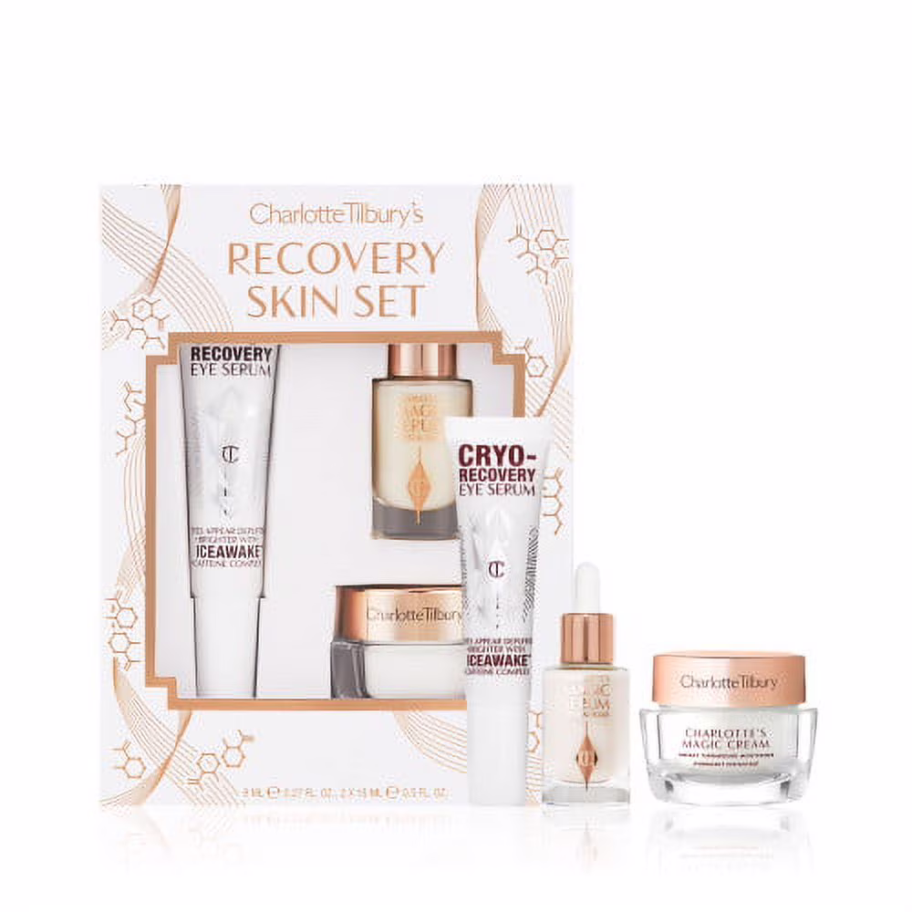 CHARLOTTE TILBURY'S RECOVERY SKIN SET SKINCARE KIT