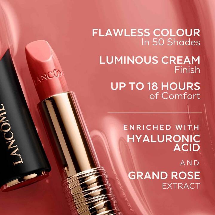 LANCOME L'ABSOLU ROUGE CREAM LIPSTICK - Image 5