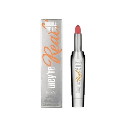 BENEFIT THEY'RE REAL! DOUBLE THE LIP  MINI REVVED UP RED