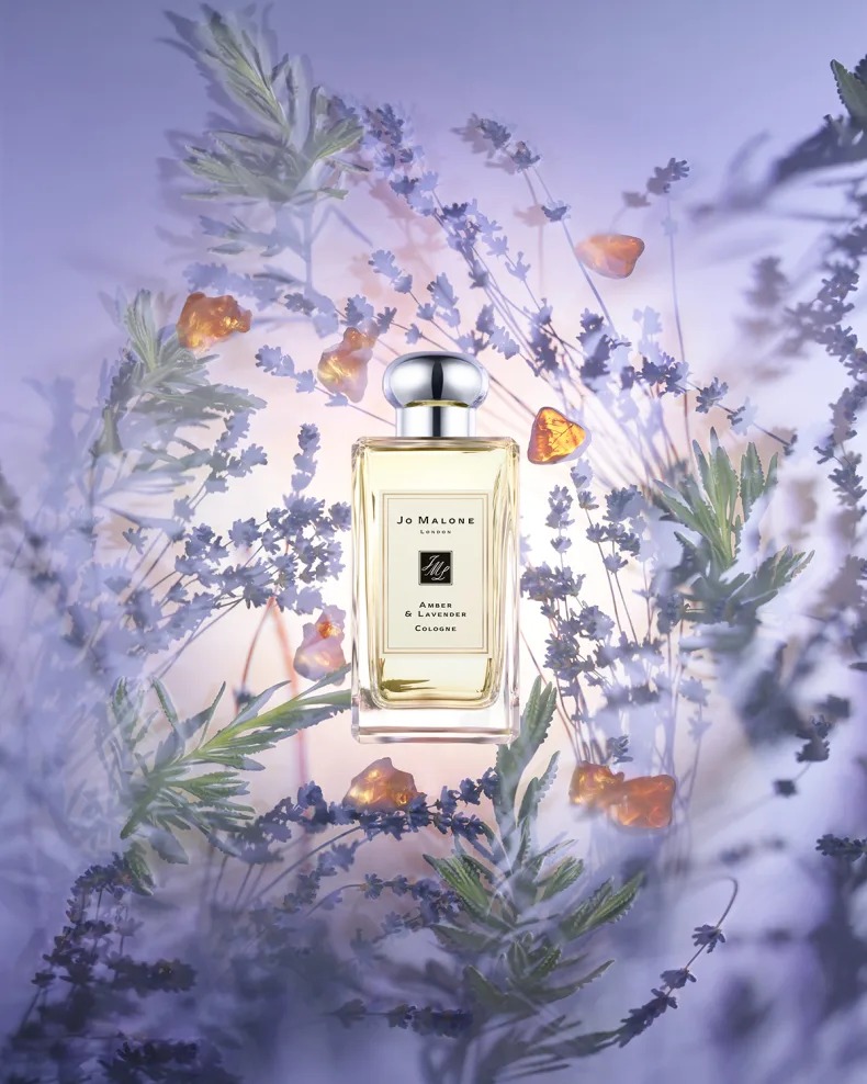 JO MALONE LONDON AMBER & LAVENDER COLOGNE 100ML - Image 2