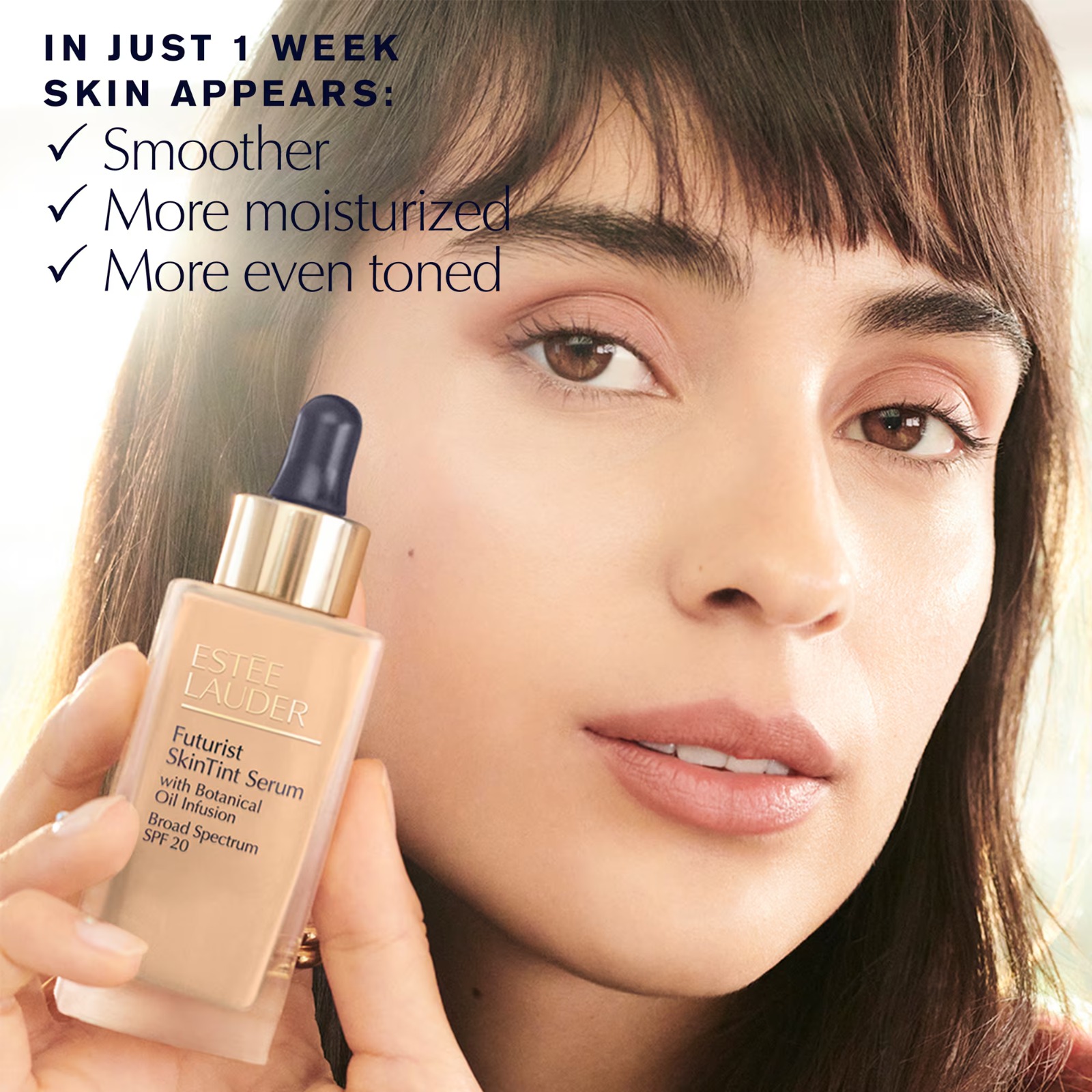 ESTEE LAUDER FUTURIST SKINTINT SERUM FOUNDATION WITH BOTANICAL OIL INFUSION SPF 20 - Image 4