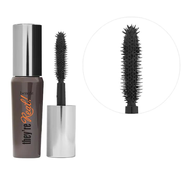 BENEFIT COSMETICS MINI THEY'RE REAL! LENGTHENING MASCARA