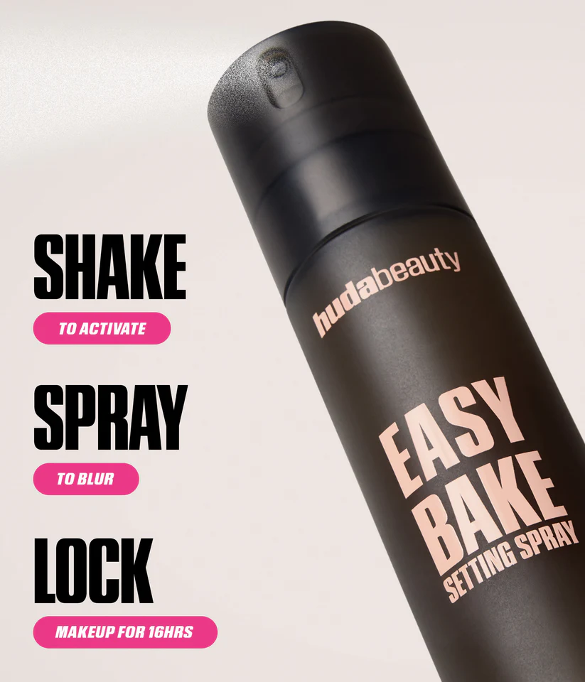 HUDA BEAUTY MINI EASY BAKE SETTING SPRAY WITH 16-HOUR WEAR 30 ML - Image 6