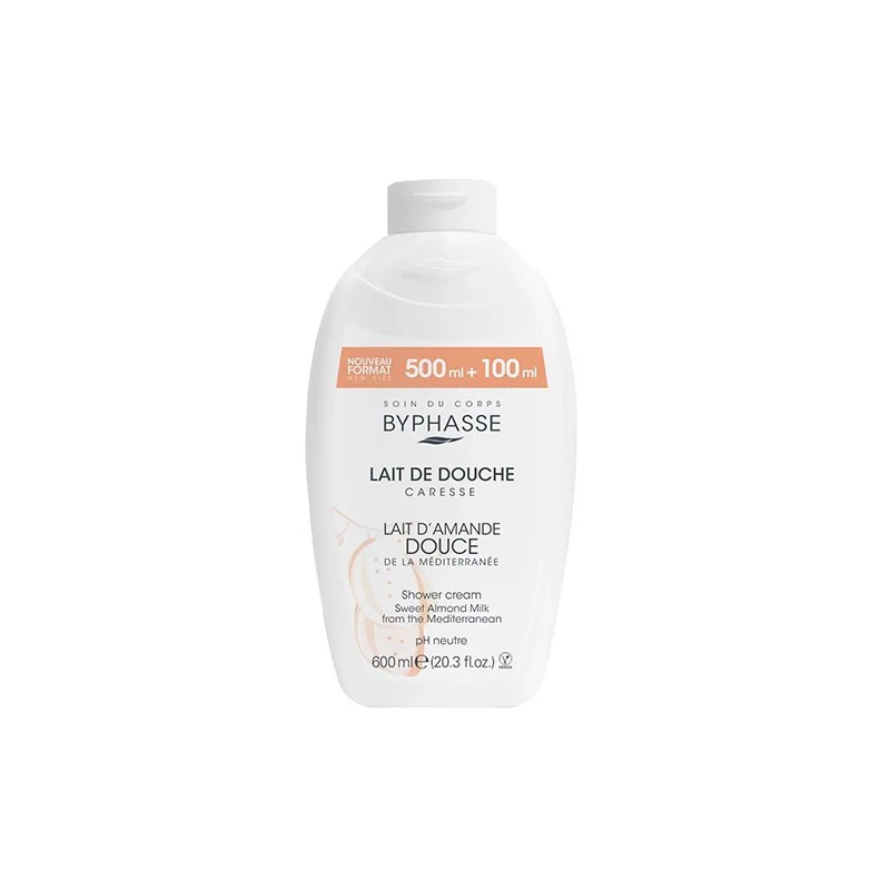 Byphasse Caresse Shower Cream Sweet Almond Milk
