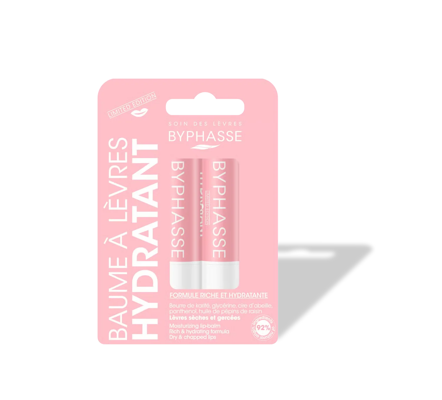 Byphasse Lip Balm Limited Edition Pink