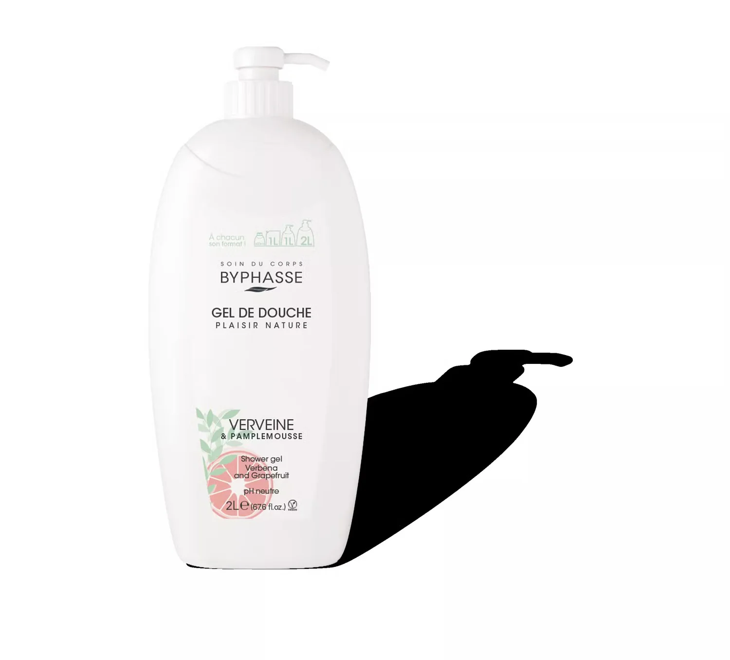 Byphasse Plaisir Nature Shower Gel Verbena & Grapefruit
