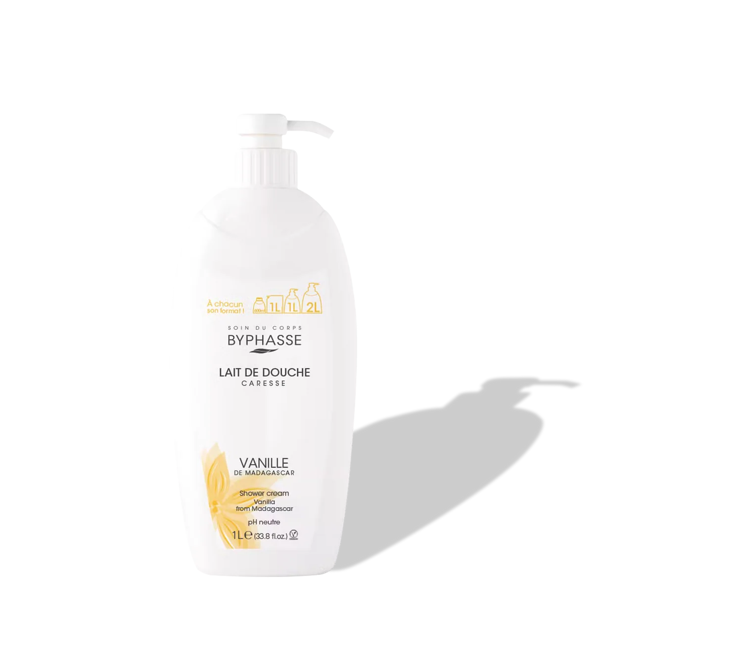 Byphasse Caresse Shower Cream Vanilia